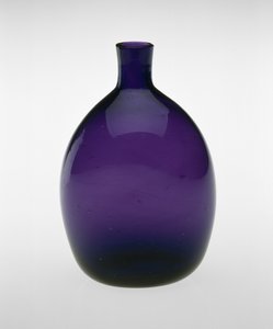 Zakfles door Henry William (attr.to) Stiegel