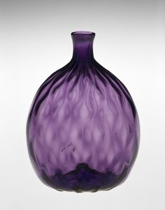 Zakfles door Henry William (attr.to) Stiegel