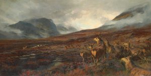 De Nadering van Bealloch-na-Ba, Applecross door Henry William Banks Davis