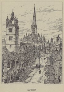 Cheapside, vanaf het Oosten