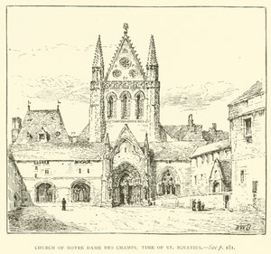 Kerk van Notre Dame des Champs, tijd van St. Ignatius