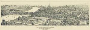 De Stad Londen en zijn Omgeving in de Tijd van Hendrik VIII, vanaf het Oosten