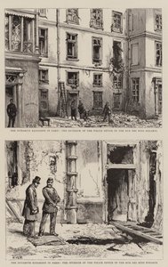 De Dynamietexplosie in Parijs door Henry William Brewer