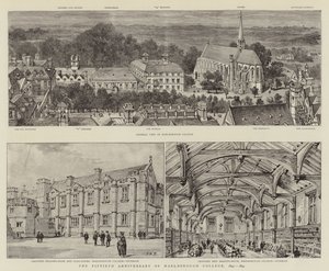 Het vijftigjarig jubileum van Marlborough College, 1843-1893 door Henry William Brewer