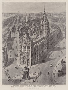 De Verbetering van Londen, de Opening van de Mall door Henry William Brewer