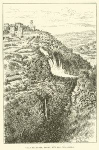 Villa Mecenate, Tivoli, en de Cascatelle