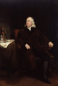 Jeremy Bentham door Henry William Pickersgill