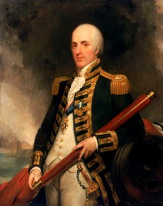 Vice-admiraal Sir Alexander John Ball (1757-1809) door Henry William Pickersgill