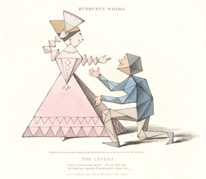De Geliefden, uit Bunburys Whims, 1828