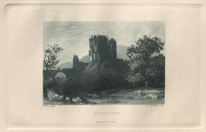 Das Malerische und Romantische Rheinland: Schloss Elz, 1928 door Henry Winkles