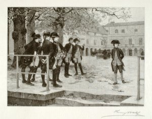 Bonaparte, de Nieuweling, op de School van Brienne