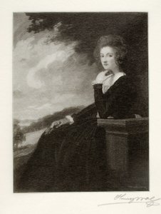 Mrs. De Crespigny door Henry Wolf