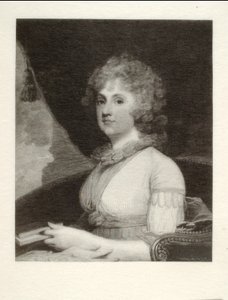 Mevrouw John Travis (Elizabeth Bond) door Henry Wolf