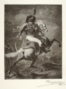 Officier van de bereden chasseurs