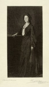 Portret van mevrouw Henri door Henry Wolf
