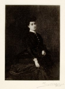 Portret van een Spaanse dame door Henry Wolf