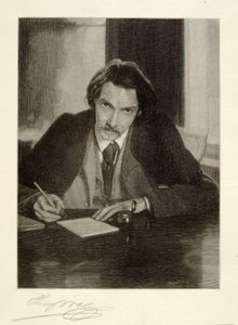 Robert Louis Stevenson door Henry Wolf