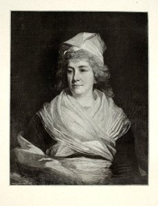 Sally Franklin (Sarah Bache) door Henry Wolf