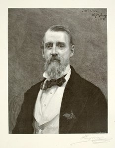 Samuel Putnam Avery door Henry Wolf