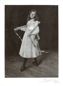 De dochter van de kunstenaar