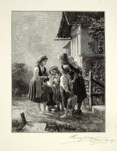 De kleine konijnenverkoper