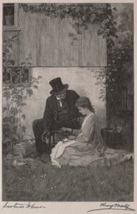 De marskramer uit New England door Henry Wolf