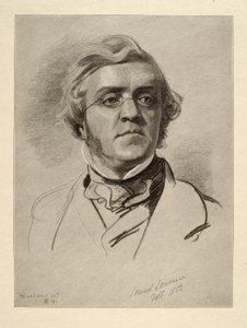 William Makepeace Thackeray door Henry Wolf