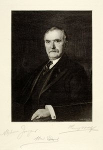 William Thomas Evans door Henry Wolf