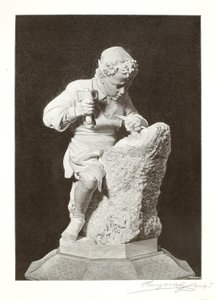 Young Michelangelo door Henry Wolf