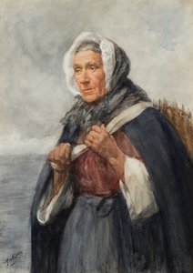Een Newhaven Visvrouw door Henry Wright Kerr