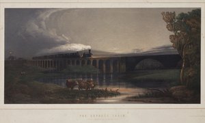 De Sneltrein, 1850 door Henry after Maplestone