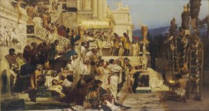Leidende licht van het christendom. Nero