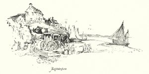 Brighthelmstone door Herbert (after) Railton