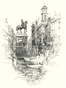Northumberland House door Herbert (after) Railton