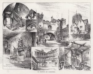 Oud Islington en Clerkenwell door Herbert (after) Railton