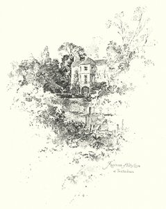 Woning van Kitty Clive, Twickenham, Londen door Herbert (after) Railton