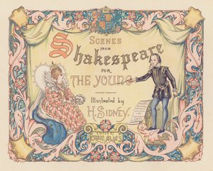 Titelpagina illustratie voor Scènes uit Shakespeare voor de jeugd
