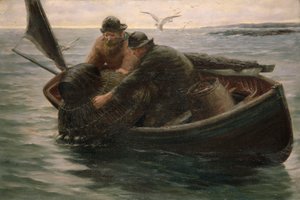 Het binnenhalen van de kreeftenpot door Herbert E. Butler