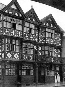 Feathers Hotel, Ludlow, Shropshire, Engeland, 1924-1926