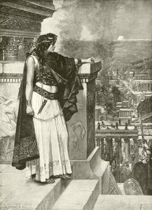 Zenobia gevangen door Herbert Gustave Schmalz