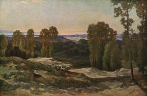 Een Weide tussen de Duinen, Pas de Calais, Frankrijk door Herbert Hughes Stanton