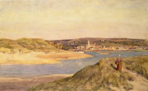 Hayle vanuit Lelant, Cornwall