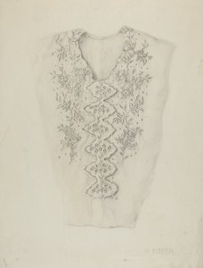 Katoenen Vestie door Herbert Marsh