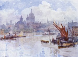Blackfriars Reach door Herbert Menzies (after) Marshall