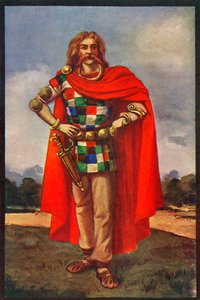 Een Keltische stamhoofd in burgerkleding, 1924
