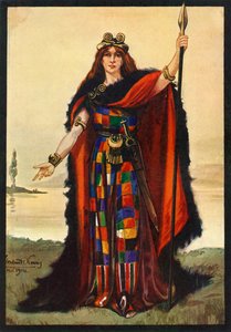 Een Keltische Vrouwenhoofdman Boadicea, 1924