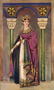 De keizerin Theodora - Zesde eeuw n.Chr.