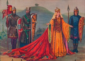 De Dame van de Engelsen, 1141, 1926 door Herbert Norris