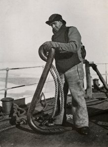 A.B. Cheetham, De Bootsman van de Terra Nova door Herbert Ponting