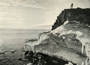 Kaap Royds, kijkend naar het noorden, c1910-1913, 1913 door Herbert Ponting
